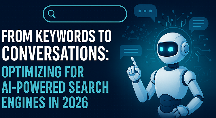 blogsFrom Keywords to Conversations: Optimizing for AI-Powered Search Engines in 2026