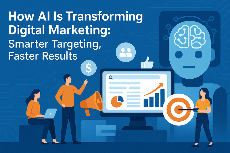 blogsHow AI Is Transforming Digital Marketing: Smarter Targeting, Faster Results